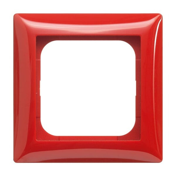 Abdeckrahmen 1-fach rot - Busch-balanceSI – 2CKA001725A1556
