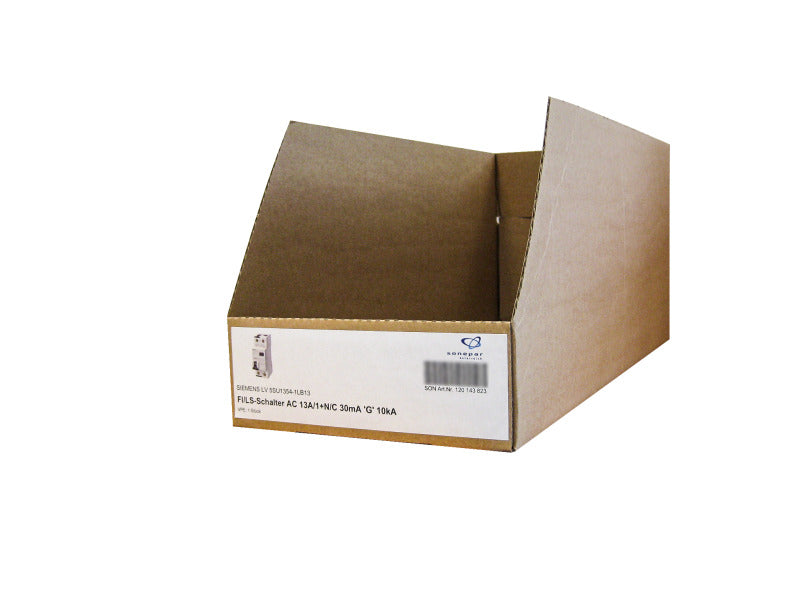 Sonepar Lager - Lagerboxen aus Karton T 282 x B 94 x H 97 – 3545398