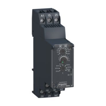 Zeitrelais für Stern-Dreieck-Anlasser, 0,05 s-300 h, 24-240VAC/DC, 2 W – RE22R2QTMR