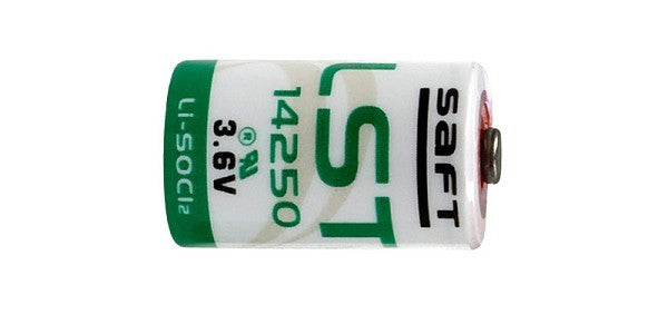 Lithium-Batterie, 3,6 V / 1100 mAh (SAFT LST14250 / 1/2AA-LS ) – 36888