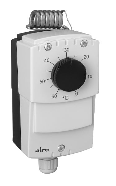 Temperaturregler Wandmontage 0…60G Hysterese einstellbar 2..20K Außeneinstellung – JA046100