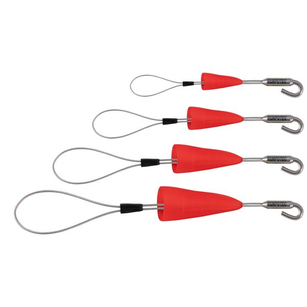 RUNPOFIX Kabelziehschlaufe 4er SET-mit-Haken – 10159