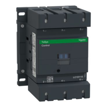 Leistungsschütz, 3p+1S+1Ö, 55kW/400V/AC3, 115A, Spule 230V 50/60Hz – LC1D115P7