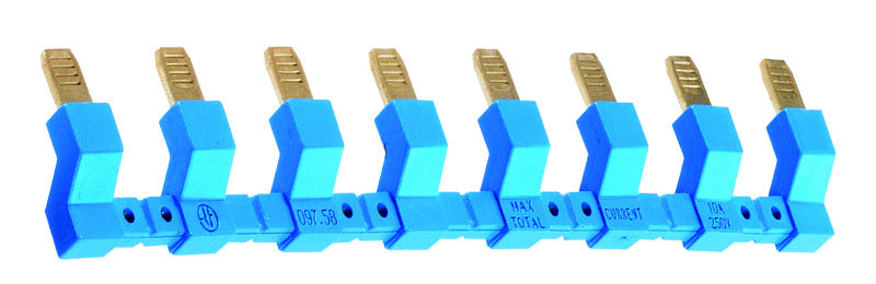 Verbindungsbrücke, blau, 8-polig, max.10A, für Fassungen 95.P3,95.P5,97.P1,97.P2 – 097.58