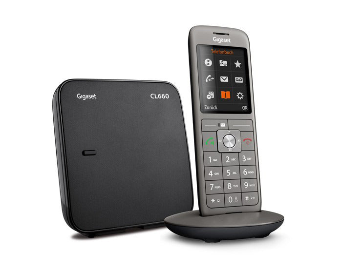 Schnurlostelefon 2.4''TFT 280h St.by DECT/GAP Frspr anth – S30852-H2804-C101