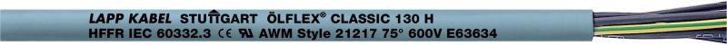 ÖLFLEX CLASSIC 130 H 4G1,5 Schnittlänge