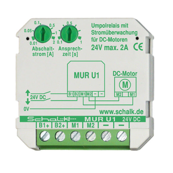 Motor-Umpolrelais 24V DC, 2A – muru14