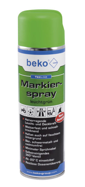 TecLine Markierspray 500 ml leuchtgrün – 294 6 500