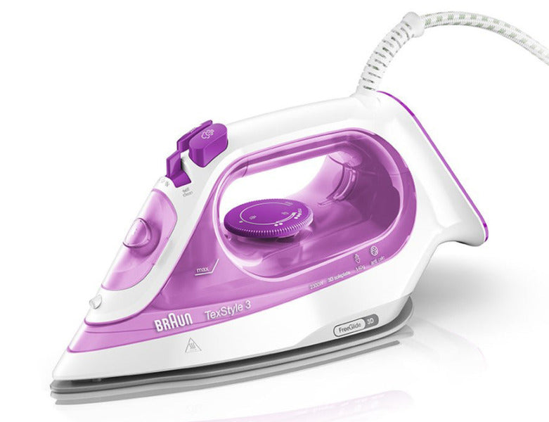 Bügeleisen 2300W 270ml FreeGlide 3D Keramik rosa-weiss – 127405000