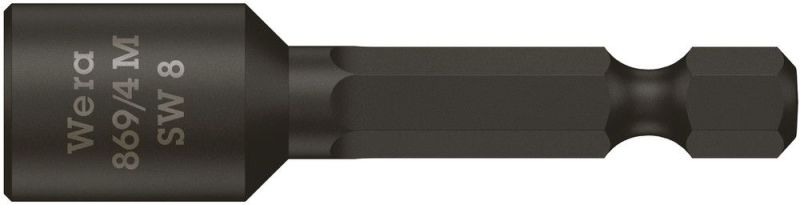 869/4 M Steckschlüsseleinsätze, magnetisch, 8 x 50 mm – 05060423001