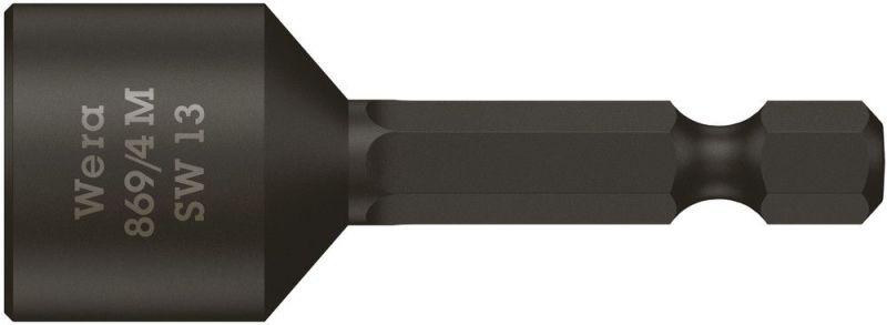 869/4 M Steckschlüsseleinsätze, magnetisch, 13 x 50 mm – 05060428001