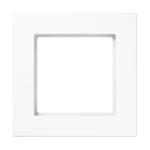 Rahmen 1fach, senkrechte und waagerechte Montage, Thermoplast, A 550, alpinweiss – A5581BFWW