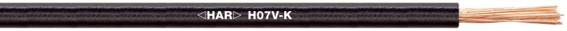H07V-K 1X2,5 BK Ring 100 m