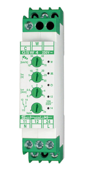 PC ELECTRIC Grenzwertschalter für Wind 230V AC, 1 We – GSW409