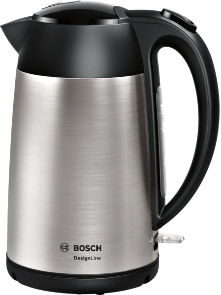 Wasserkocher 2400W 1.7L kabellos edelstahl-schwarz – TWK3P420