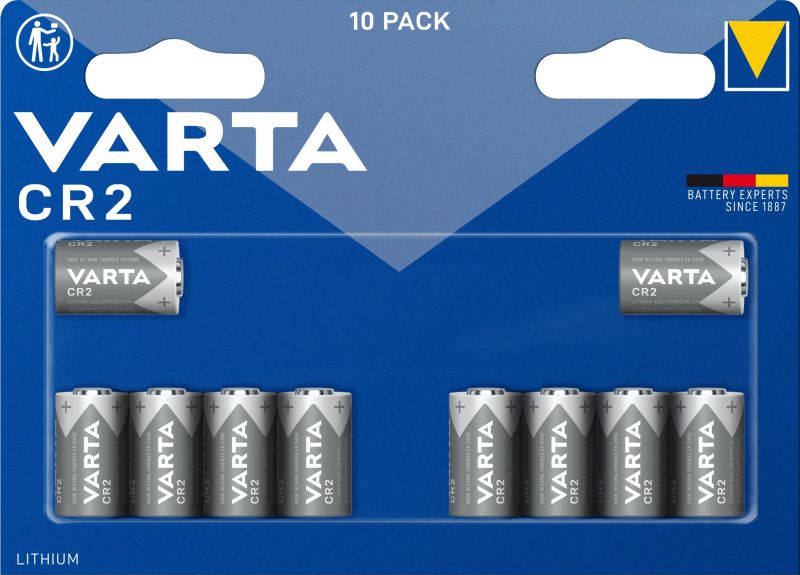 Photobatterie Lithium CR2/CR15H270 3V 1BLI=10Stk – 6206301461