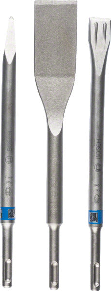 SDS+ Meißelset 3tlg. Long Life 250/250/260x20/40mm – 2607019159
