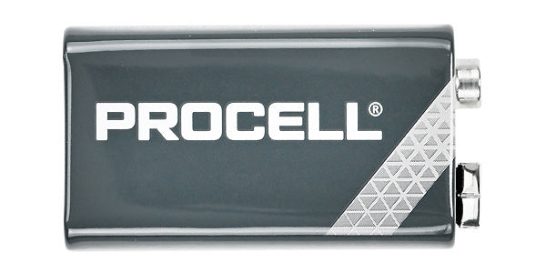 DURACELL 9V alkalische Blockbatterie 9 Volt, 6LF22, 9V-Block, E-Block Industrial – 32011