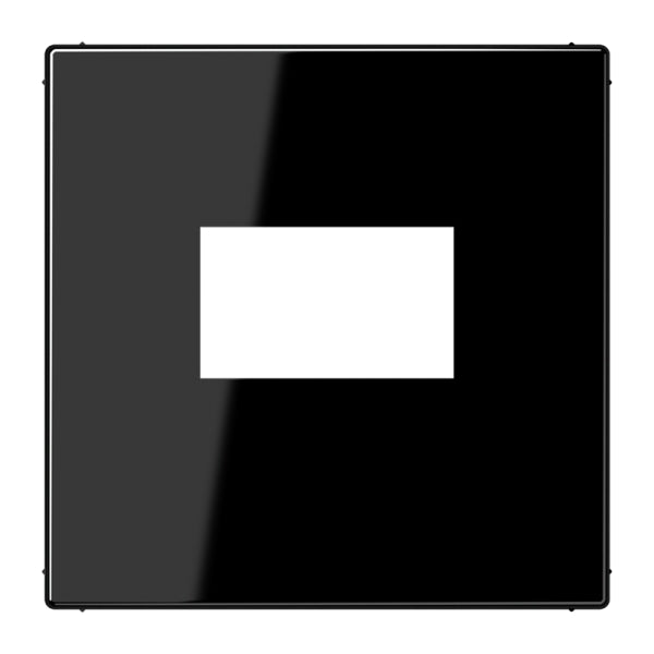 Abdeckung für USB-Ladegerät, (gerastet), Serie LS, schwarz – LS1969USBSW
