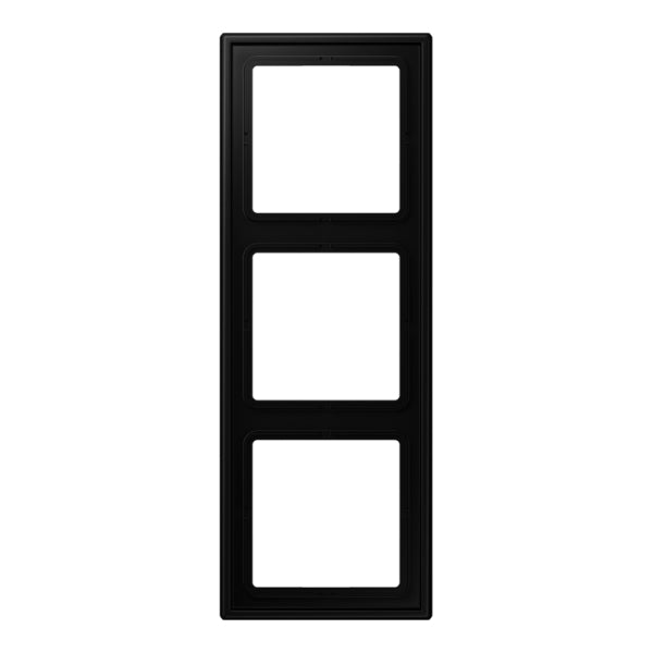 Rahmen 3fach, senkrechte und waagerechte Montage, LS990, graphitschwarz matt – LS983SWM