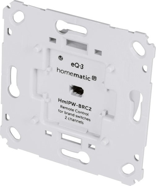 Wired Wandtaster für Markenschalter 2-fach, HmIPW-BRC2 – EQ-154284A0