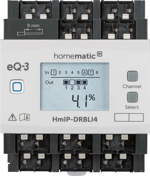 Jalousieaktor 4-fach REG HmIP-DRBLI4 – EQ-154362A0