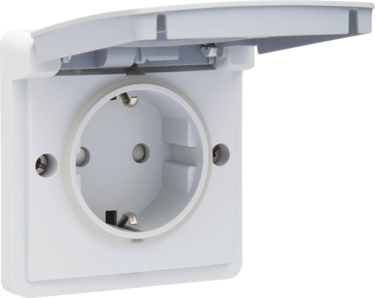 Spritzwassergeschützte Wandsteckdose 16 A/250 VAC – 700-36805