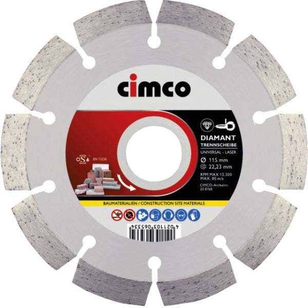 DIAMANT-Trennscheiben in Dose, 125 mm – 206816