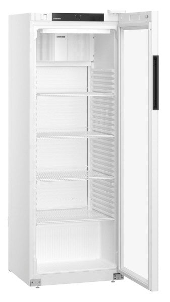Flaschenkühlschrank dynamisch 4Roste 347L Glastür C weiß – 998414451