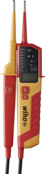 Spannungs- und Durchgangsprüfer 0,5 - 1.000 V AC, CAT IV inkl. 2x AAA-Batterien – 45217