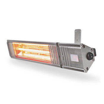 Terrassenheizer 1000/2000W 9Wärmeeinst IP65 H:90mm Timer alu – HTPA30ESS