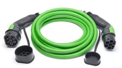 Ladekabel Type 2 6m 11kW (3ph 16A) - GREEN EDITION – 124.084