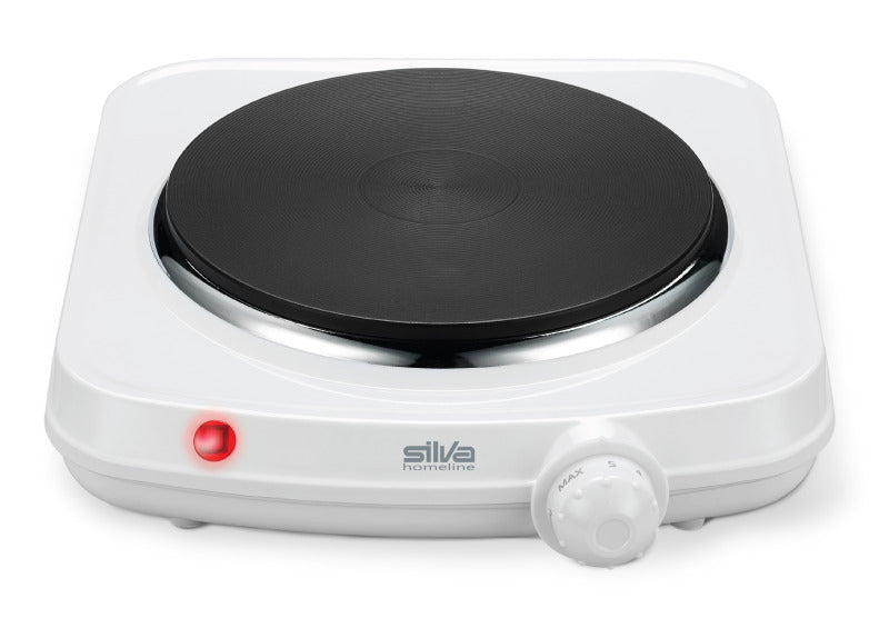 Einzelkochplatte 180mm 1500W stufenl. weiß – 442008