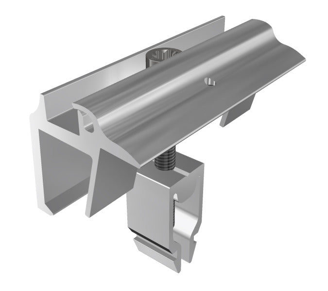 Modulendklemme Vario mit Erdung – 91114-00