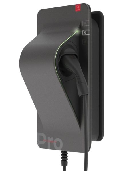 SMARTFOX Pro Charger 2 - Grau (bis 11kW, RS485, 7 m Typ2) – 0796554799049