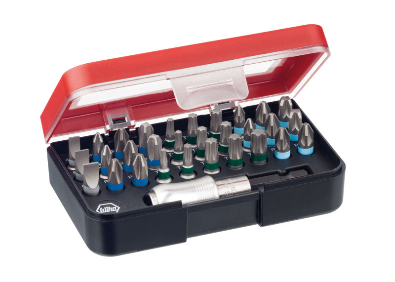 Bit Set Standard 25 mm gemischt32-tlg.1/4'' C6.3inkl.Box mit Gürtelclip – 41126