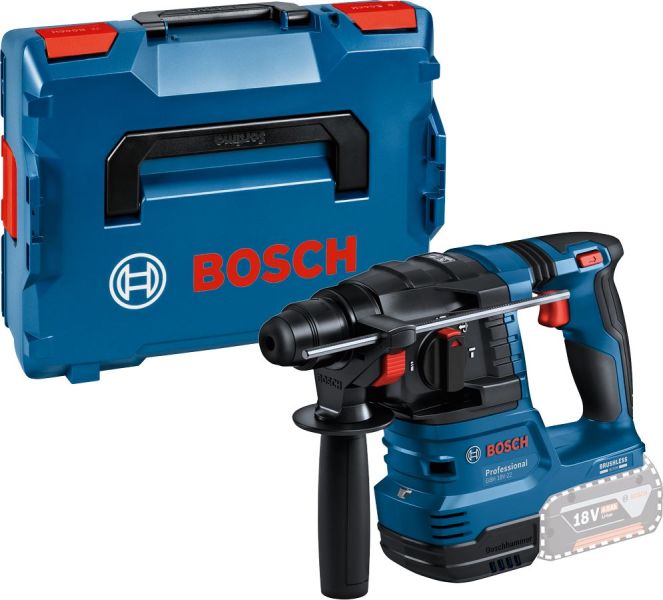 Akku-Bohrhammer SDS+ 18V 1.9J 2.3kg o.Akku/Lad. in L-Boxx – 0611924001