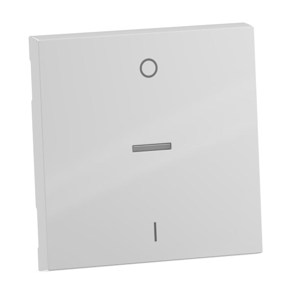 LEGRAND SEANO Wippe Ausschalter 2-polig, Beleuch tungsfenster, Farbe: Ultraweiss – 765110