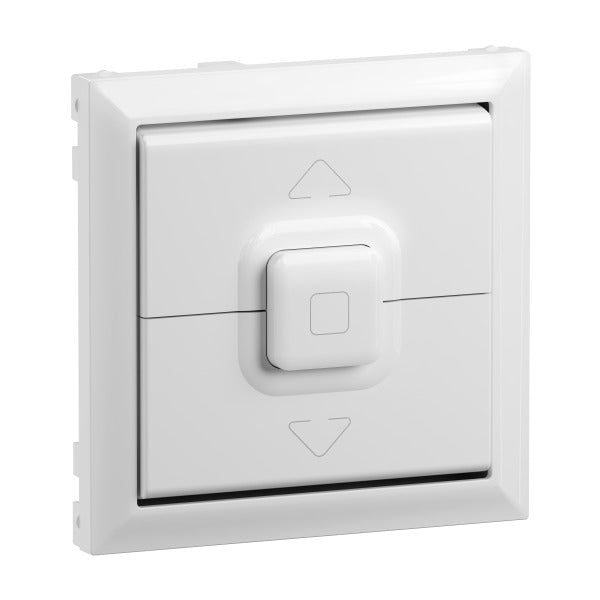 SEANO Wippe Jalousieschalter/-taster, 3-Tasten-System, Farbe: Ultraweiß – 765129
