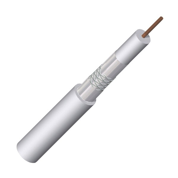 TRIAX Koaxkabel A+ Staku 1,0/4,6 mm, 3-fach geschirmt, Alu – 151142