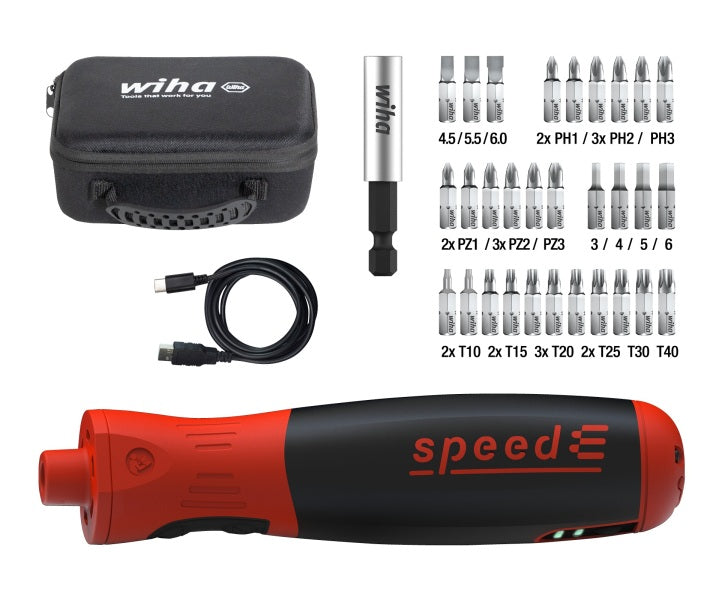 592 E-Screwdriver Set speedE® PocketDrive – 45791