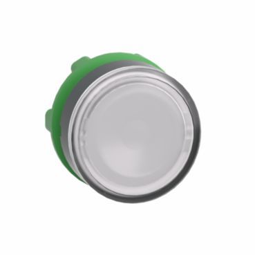 Leuchtdrucktaster Frontelement XB5, Kunststoff, 22mm, weiß, für LED – ZB5AW313
