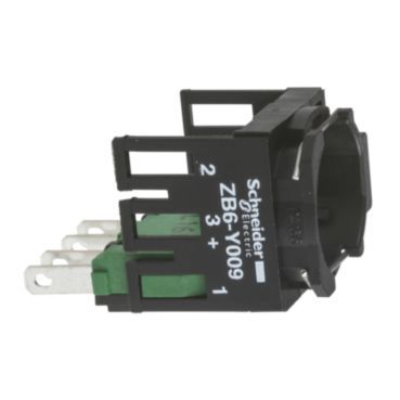 Hilfsschalterblock f. Drucktaster, Ø 16, 1S – ZB6Z1B
