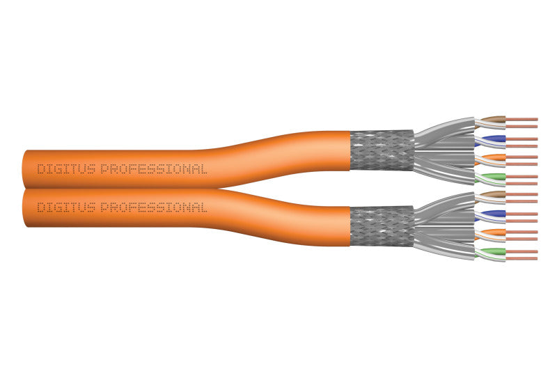 CAT 7 S-FTP Duplex Verlegekkabel AWG23/ 1 DCA 500m – DK-1743-VH-D-5