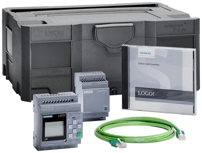 LOGO! TD Starter-Kit 12/24 V8.4 mit LOGO! TD, LOGO! 12/24RCEo, LOGO! SOFT Com... – 6ED10574BA110AA0