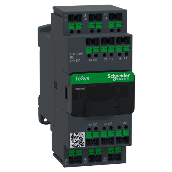 SCHÜTZ 3P 9A AC3 24V DC GL SNAPIN – LC1D09ABL