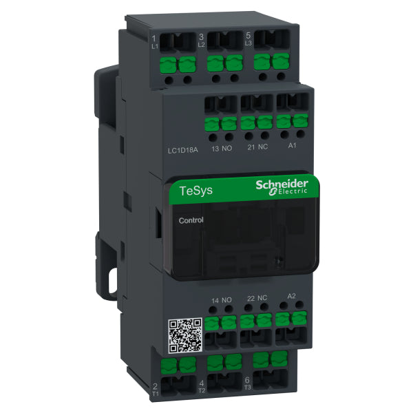 SCHÜTZ 3P 18A AC3 48V AC SNAPIN – LC1D18AE7