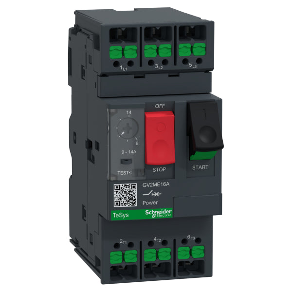 MOTORSCHUTZSCHALTER 9-14A SNAPIN – GV2ME16A