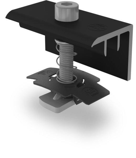 XS Endklemme Set 30 mm, schwarz eloxiert – 2004621
