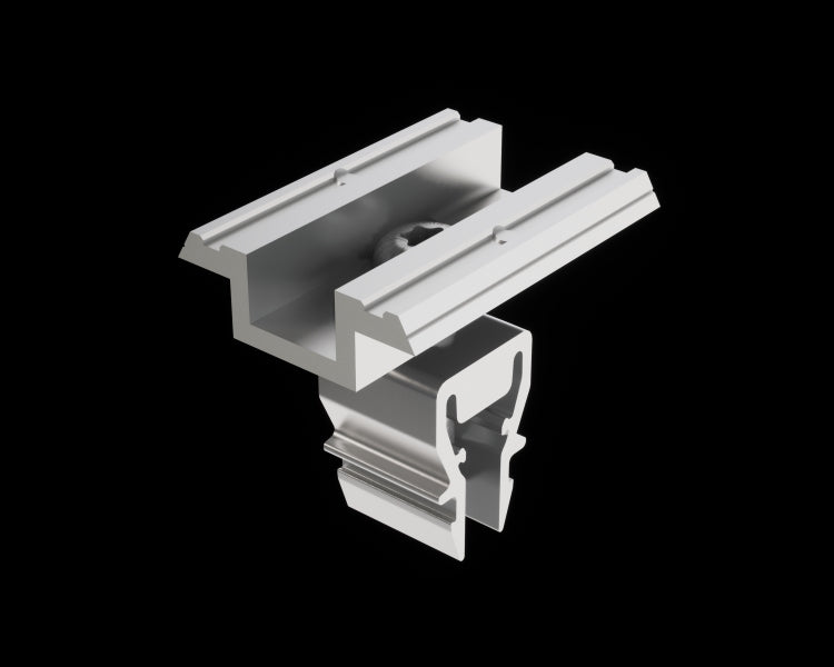 PREVARIO Mitteklemme 28-37 mm, blank – 55890013